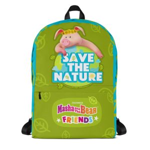 Masha and the Bear Friends Go Green! Backpack