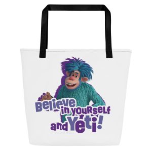 Masha and the Bear Friends Believe In Yourself All-Over Print Large Tote Bag