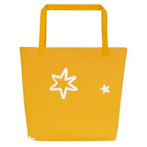 Masha and the Bear Friends All-Over Print Large Tote Bag