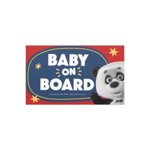 Masha and the Bear Friends Christmas Baby On Board Car magnets