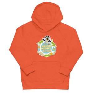 Masha and the Bear Friends Go Green! Kids eco hoodie
