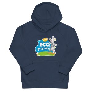 Masha and the Bear Friends Go Green! Kids eco hoodie