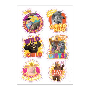 Masha and the Bear Friends Sticker Sheet