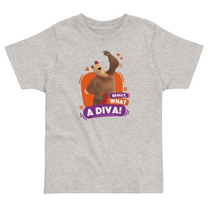 Masha and the Bear Friends Toddler Jersey What a Diva T-shirt