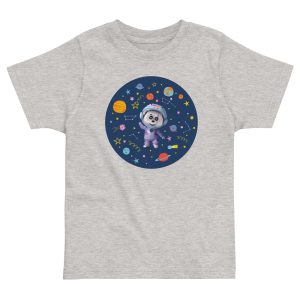 Masha and The Bear Friends Cosmic Toddler Jersey T-shirt