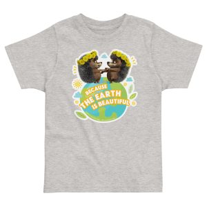 Masha and the Bear Friends Go Green! Toddler jersey t-shirt