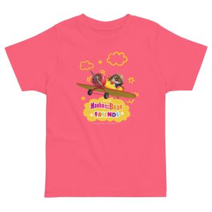 Masha and the Bear Friends Toddler Jersey Flight Lessons T-shirt