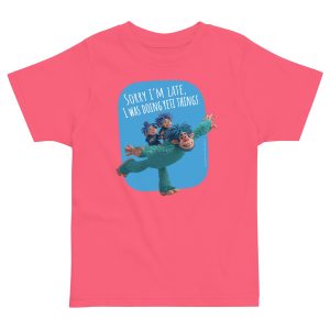 Masha and the Bear Friends Sorry I'm Late Toddler Jersey T-shirt