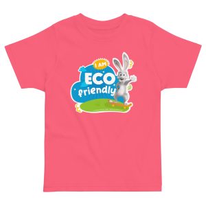 Masha and the Bear Friends Go Green! Toddler jersey t-shirt