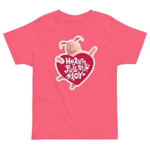 Masha and the Bear Friends Love Day Toddler jersey t-shirt