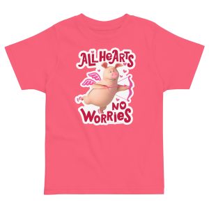 Masha and the Bear Friends Love Day Toddler jersey t-shirt