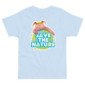 Masha and the Bear Friends Go Green! Toddler jersey t-shirt