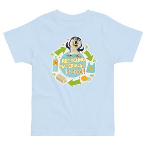 Masha and the Bear Friends Go Green! Toddler jersey t-shirt