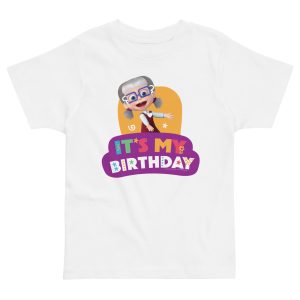 Masha and the Bear Friends Toddler Jersey Birthday #4 T-shirt