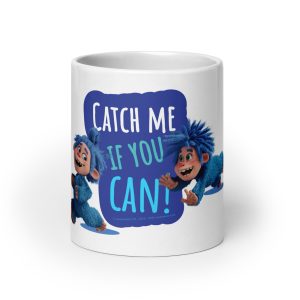 Masha and the Bear Friends White glossy mug